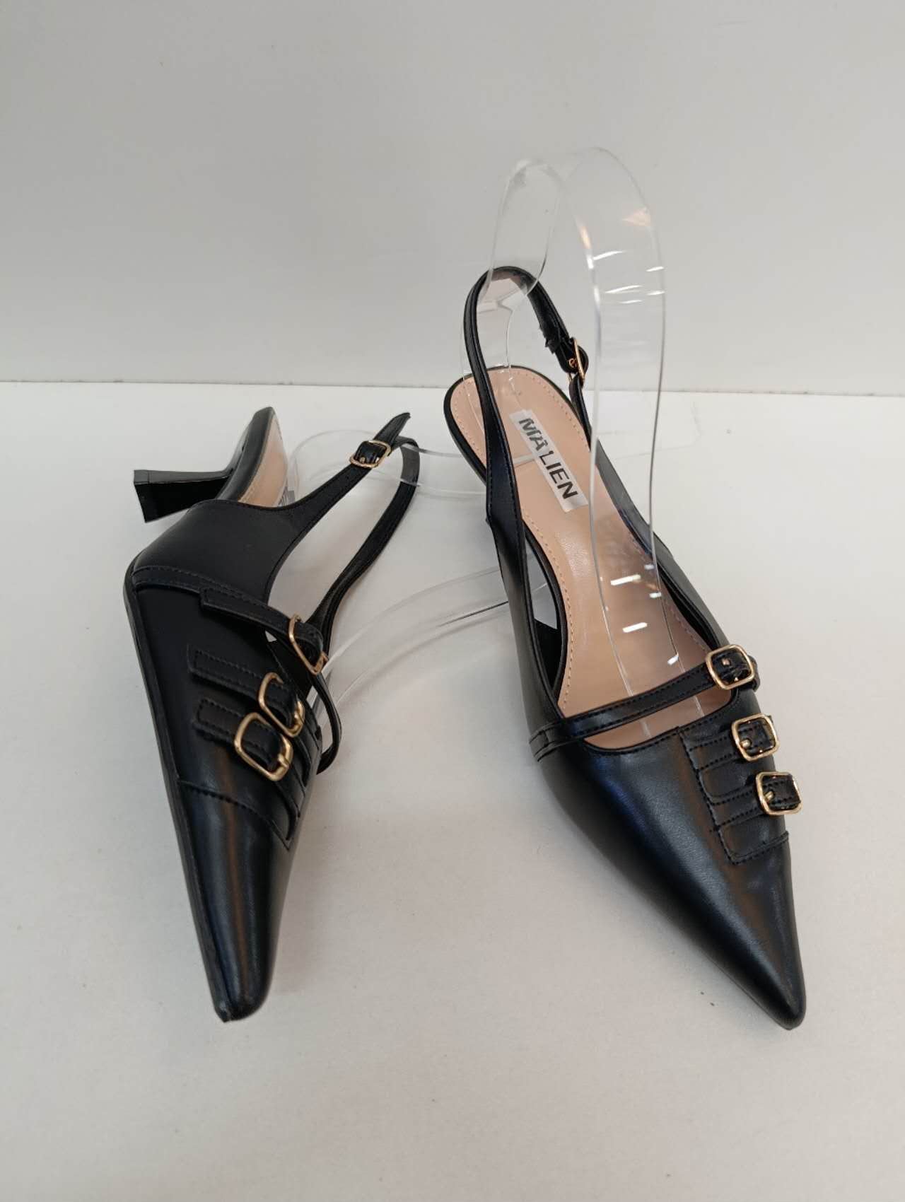 Décolleté Slingback Nere MAILIEN - Sole+Box